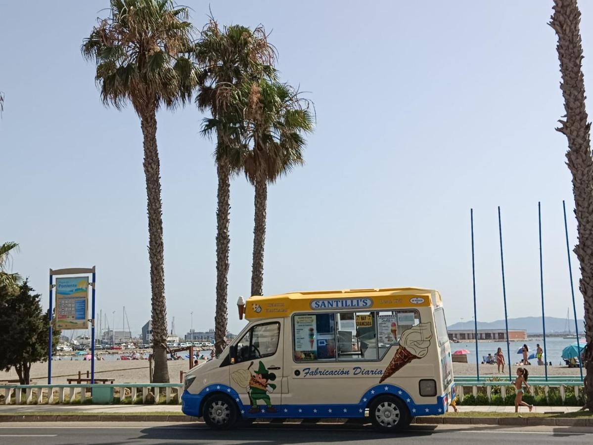 Vistas A 3 Paises Y 2 Continentes 1º Linea De Playa A 5 Minutos De Gibraltar Daire La Línea de la Concepción Dış mekan fotoğraf